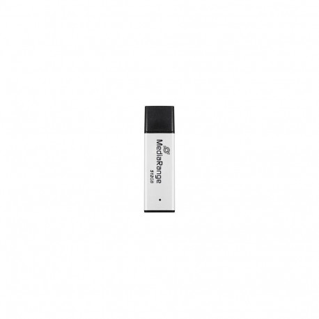 MediaRange MR1904 USB flash drive 512 GB USB Type-A 3.2 Gen 1 (3.1 Gen 1) Black, Silver