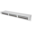 INTELLINET patchpaneel 24-Port Cat6a FTP 1HE, hall