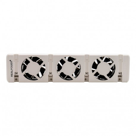 RealPower soojapuhur HL-1 ventilaatoriga elektriline siseruumide jaoks, valge