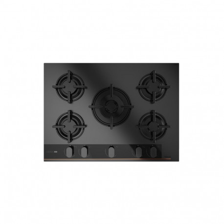 Teka gaasiplaat GBC 75 Infinity G1 integreeritav 70cm 5 tsooni, must