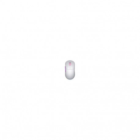 HATOR Quasar 3 ULTRA 8K Wireless, white-violet - Optical Yellow 100M Switches PixArt PAW3950