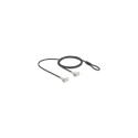 Navilock 20935 cable lock Black, Silver 1.8 m