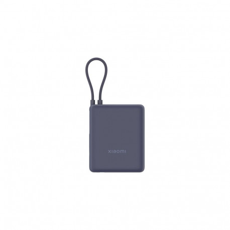 Xiaomi 33W Power Bank 10000mAh, Integrated Cable, Blue