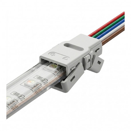 Synergy 21 LED FLEX Strip zub. Easy Connect riba ja juhtme ühendus 10/12 mm RGB IP67