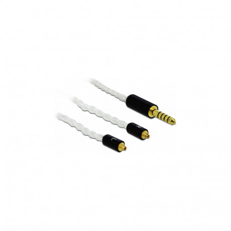 Audiokaabel 4,4 mm 5-kontaktilisest klinkerpistikust 2 × MMCX-pistikuni, 1,20 m
