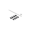 "DELOCK 19 1HE Patchpanel 24Port Cat.6, LED schwarz"