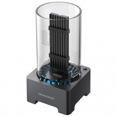 GRAUGEAR andmekandjate dokkimisjaam G-M2DK-AC-10G USB 3.2 Gen 2 (3.1 Gen 2) Type-C, must