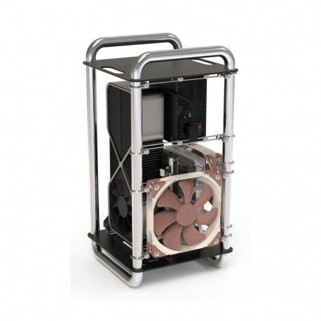 Streacom DA6 Vertical Open Frame ITX Case