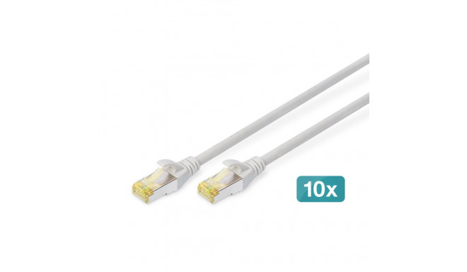 Digitus CAT 6A S/FTP patch cable, 10 pieces