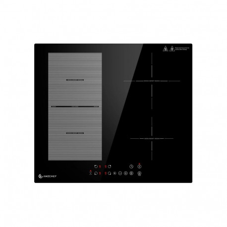 AMZCHEF CE-FS-I72S-FFDD07 4-zone induction cooktop