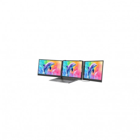 Blackview Double Portable Monitor DCM8 Pro 15.3" for Laptops wtih Sound System and 2 x Type-C Ports,