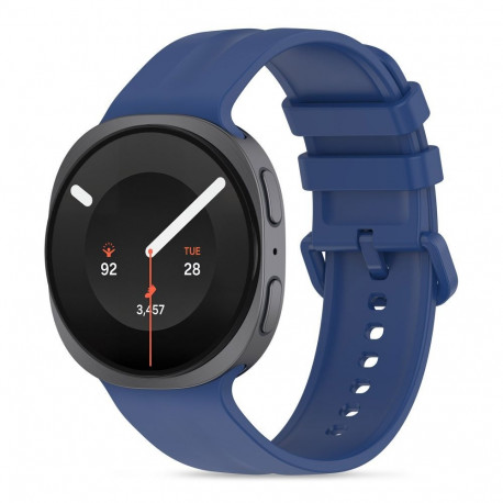 TECH-PROTECT SILICONE EVO SAMSUNG GALAXY WATCH 8 / 9 / CLASSIC (40 / 44 / 46 MM) NAVY BLUE