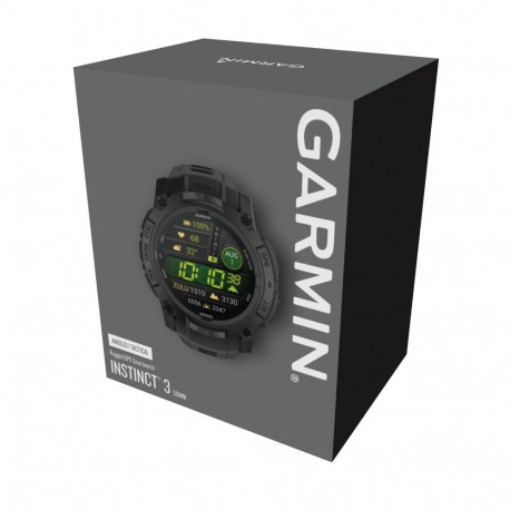 Garmin nutikell INSTINCT 3 AMOLED 010-03020-50, must