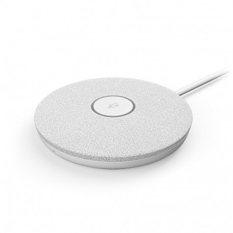 Microphone - Logitech MeetUp Expansion Microphone, Connect Up to 7 Mic Pods, White