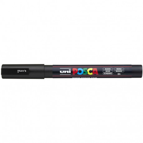 Marker UNI Posca PC3M, must, 0,9-1,3mm