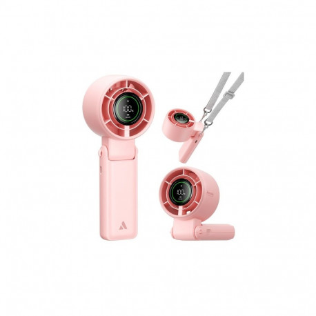 AECOOLY Halo 02 – Portable Handheld Fan, rose