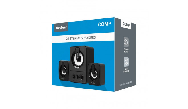 Rebel Comp PC kõlarid CS-50 2.1