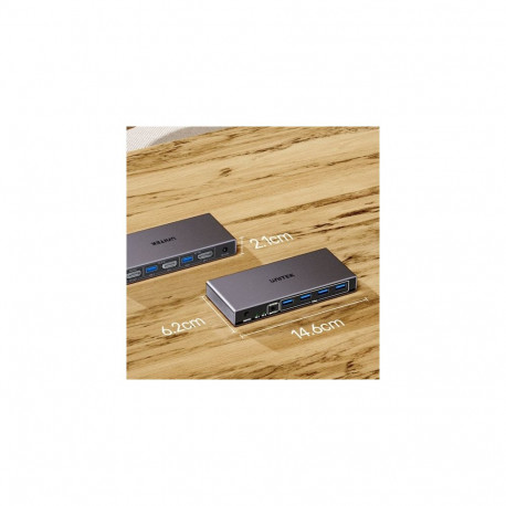 kvm-lüliti 8K@60Hz USB 3.0 5Gbps DP