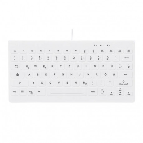 Contour Design Active Key Contour QuickClean Medical Keyboard IP68 Mini Wired White DE C4112
