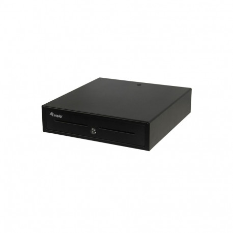 Equip Cash Register Drawer for Point of Sale (POS) System, 4 Bill/8 Coin Compartments, Removable Coi