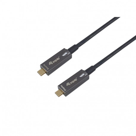 Equip USB-C - USB-C aktiivne optiline kaabel 10m 4K/60Hz video+andmed+PD