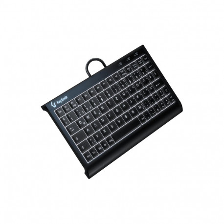 KeySonic klaviatuur KSK-3011ELC (DE) USB QWERTZ saksa asetus, must