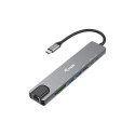 Equip adapter USB-C 8 in 1 multifunktsionaalne