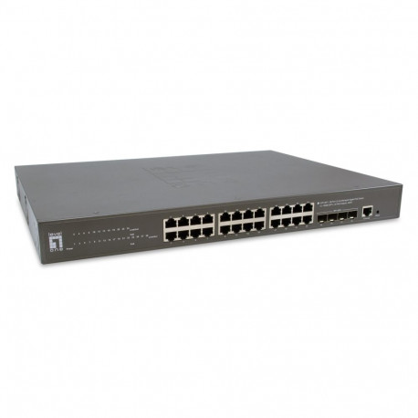 LevelOne võrgulüliti GTP-2871 haldatav L3 Gigabit Ethernet (10/100/1000) Power over Ethernet (PoE), 