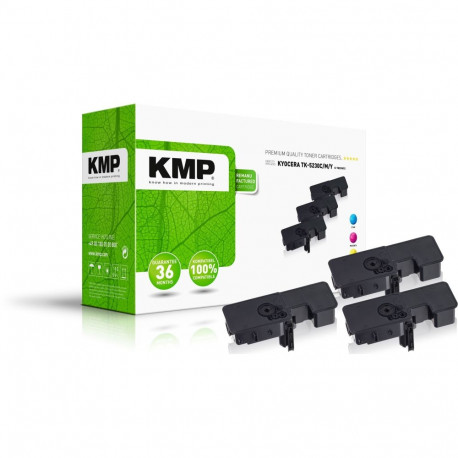 KMP toonerkassetid 2911,3030 3 tk ühilduvad, tsüaan, magenta, kollane