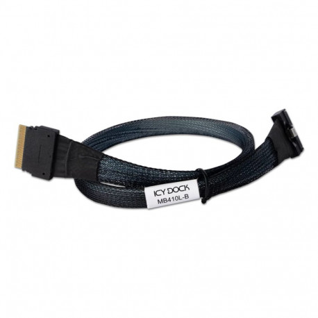 Icy Dock kaabel MB410L-B SAS 0.5m, must