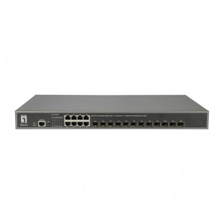 LevelOne gigabit-ethernet lüliti GTL-2091 L3-haldatav, hall