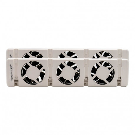 RealPower elektriline soojendi HL-2 siseruumi ventilaatoriga, valge