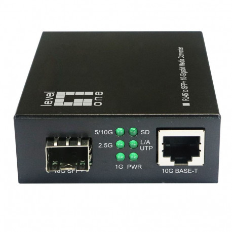 LevelOne meediakonverter RJ45-SFP+ 10-Gigabit