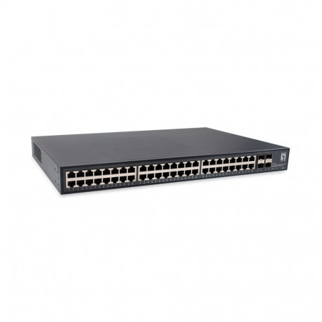 LevelOne võrgulüliti GTU-5211 mittehallatav Gigabit Ethernet (10/100/1000), must