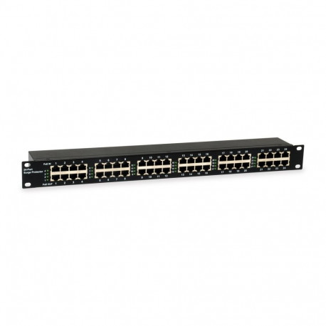 LevelOne 24-pordiline PoE ülepinge kaitse 6KV 30W