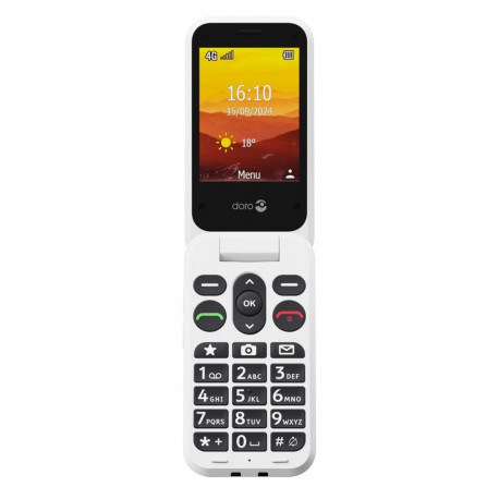 Doro funktsioonitelefon Leva L20 7.11cm (2.8") 132g, punane, valge