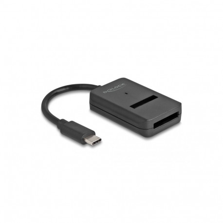 DeLOCK kombineeritud adapter M.2 NVMe PCIe või SATA SSD jaoks USB Type-C 10Gbps