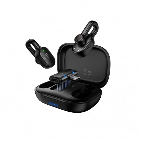 Wireless lavalier microphone USB C Hoco L27 black