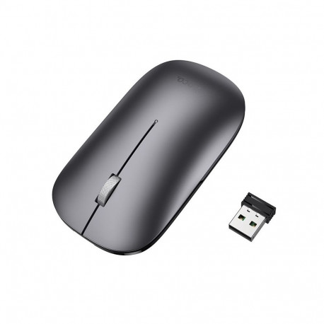 Wireless mouse dual-mode (Bluetooth, 2.4G) 1600 dpi Hoco GM43 grey