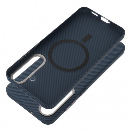 Case for Samsung A27 K-Look compatible with MagSafe blue