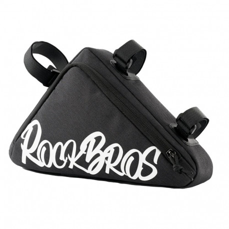 Rockbros G002 Flash Journey Triangle Frame Bike Bag 1.4L - Black