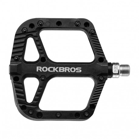 Rockbros 2018-12A Nylon Bicycle Pedals - Black