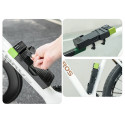 Rockbros 829 Folding Code Bike Lock - Black