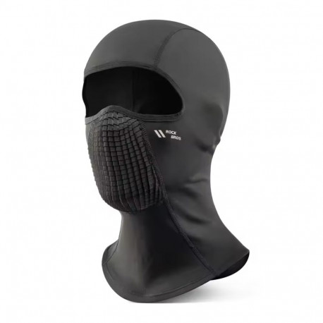Rockbros LF25699 Fleece Bicycle Balaclava - Black