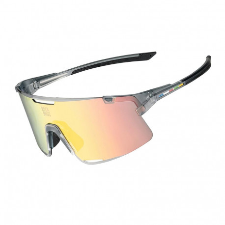 Rockbros SP338 ROAD TO SKY Cycling Glasses with Interchangeable Lenses - Gray