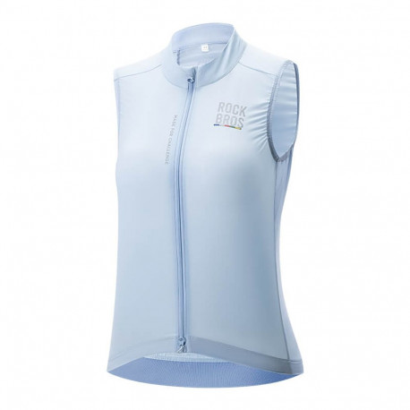 Rockbros TLMJ003 ROAD TO SKY women's lightweight breathable cycling vest S - blue