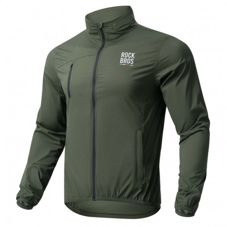 Rockbros TLWT002 ROAD TO SKY S Bicycle Windbreaker - Green