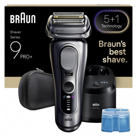 Braun meeste raseerija Series 9 Pro+ 9667CC trimmeriga, hõbedane