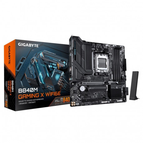 Gigabyte emaplaat B840M GAMING X WIFI6E AMD Ryzen 9000 protsessoritele 8+2+2 Phases VRM kuni 8200MHz