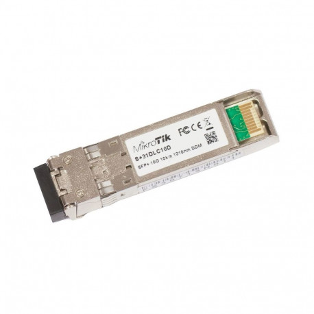 Mikrotik võrgu transiiverimoodul S+31DLC10D SFP+ fiiberoptiline 10000Mbit/s 1310nm